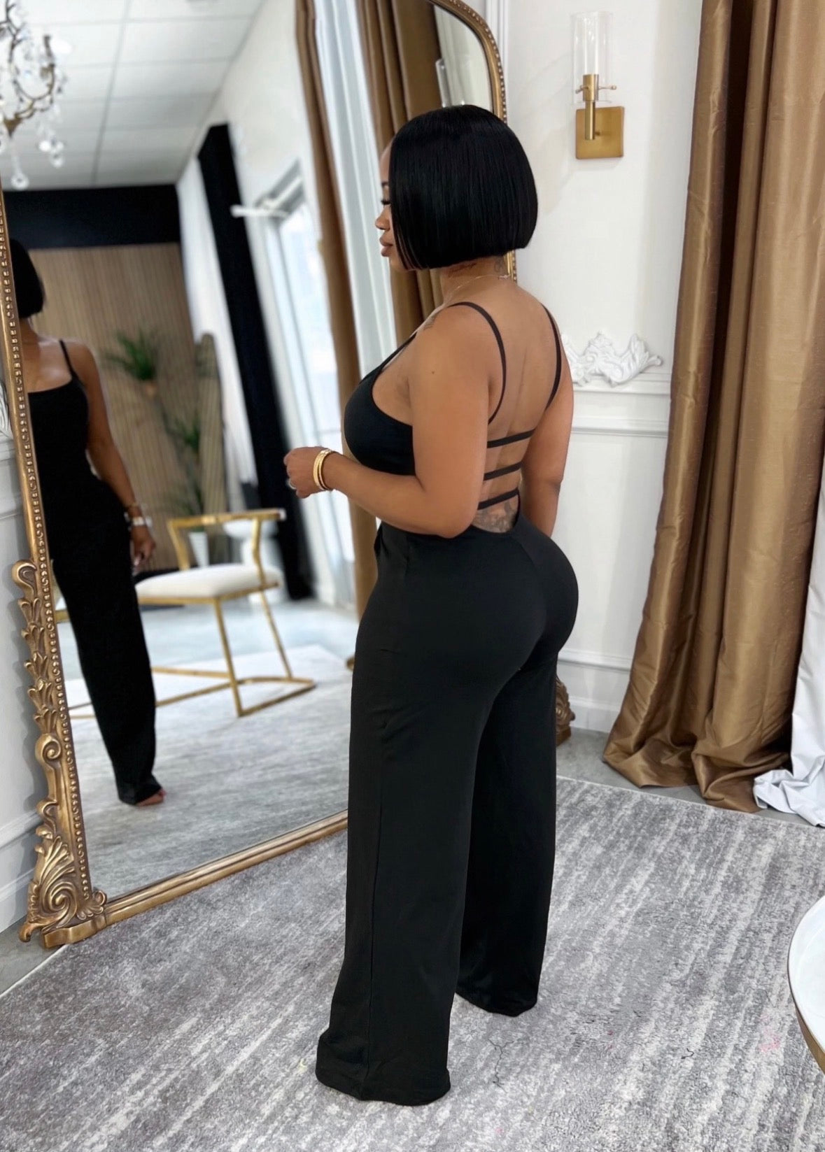 BLACK JUMPSUIT